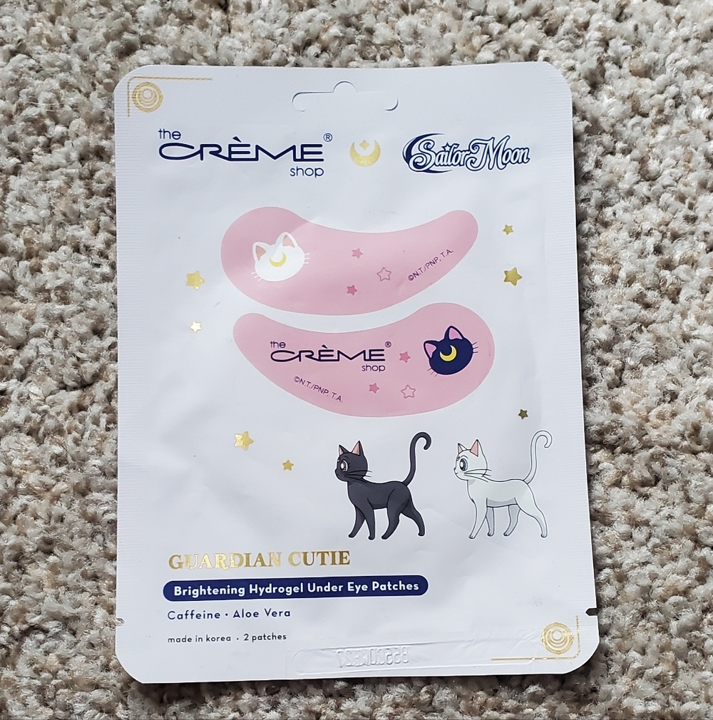 The Crème Shop Sailor Moon Pink Guardian Cutie Brightening Under Eye Patches